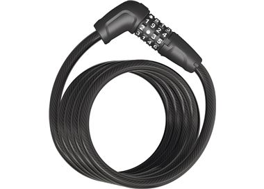 CANDADO ANTIRROBO CABLE ESPIRAL ABUS TRESOR 6512C/180 BK