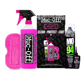 KIT MUC-OFF LIMPIEZA/PROTECCION/LUBRICANTE E-BIKE