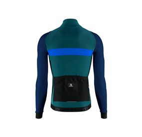 CHAQUETA ETXEONDO GOR 76 GORE-TEX VERDE/AZUL 2