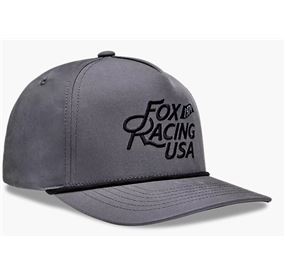 GORRA FOX FLAG ROPE (GRIS ACERO) TALLA ÚNICA