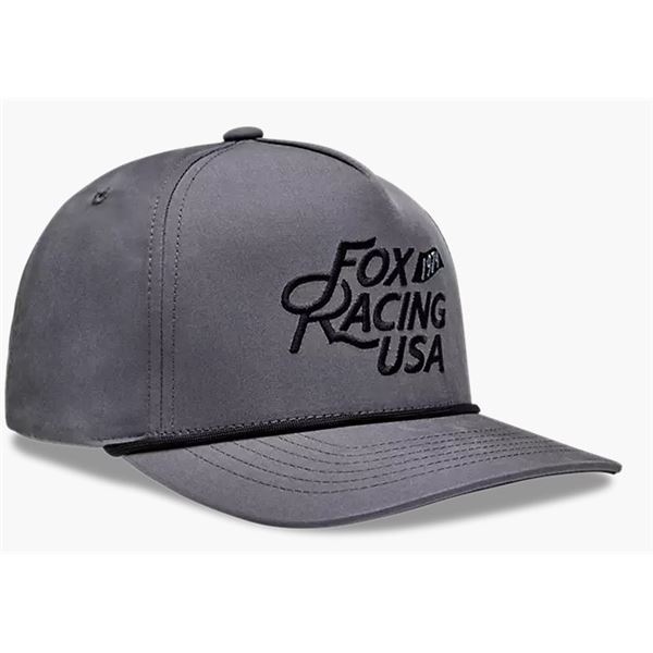 GORRA FOX FLAG ROPE (GRIS ACERO) TALLA ÚNICA