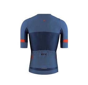 ETXEONDO MAILLOT MENDI AZUL/NARANJA 2