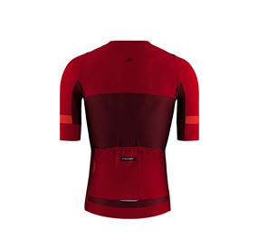 ETXEONDO MAILLOT MENDI GRANATE/ROJO 2