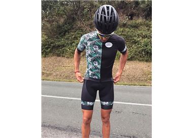 MAILLOT CORTO CANTABRIC CYCLING FLORES