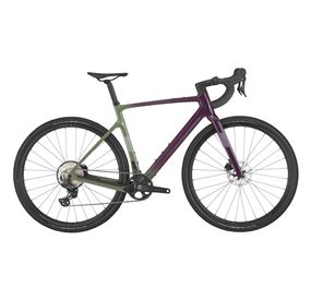 BICICLETA SCOTT ADDICT GRAVEL 40 (OLIVINE GREEN/BLACKBERRY P