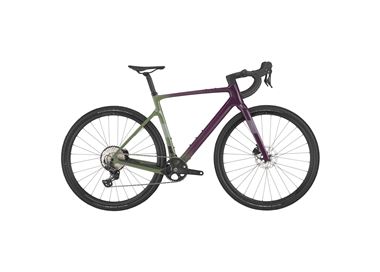 BICICLETA SCOTT ADDICT GRAVEL 40 (OLIVINE GREEN/BLACKBERRY P